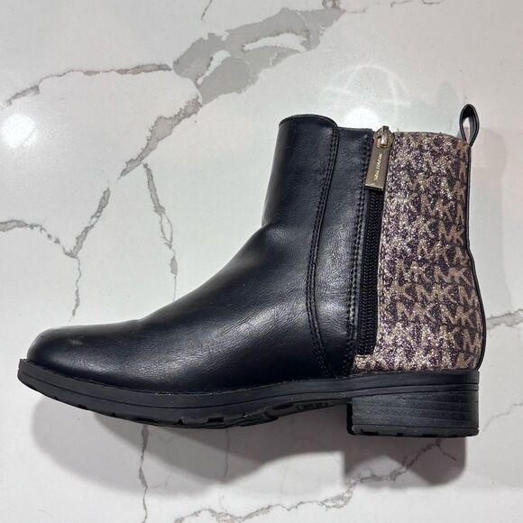 Michael Kors | MK Arabella Girls Booties Ankle Boots Fashion Shoes Kids Size 3 - Picture 7 of 15